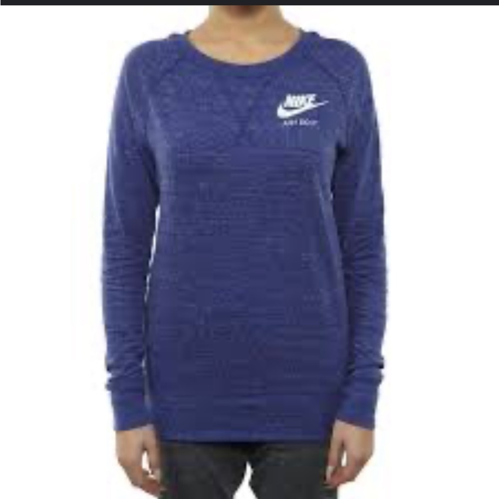 Nike Crew Neck Pullover Size Small in Blue GUC